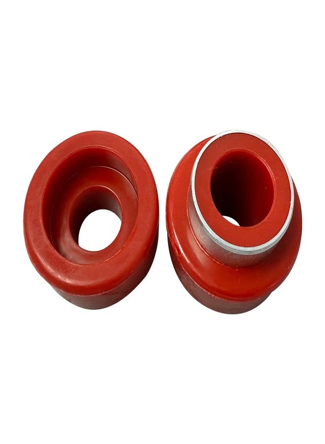 BST BSSP Body Mount Bushings Insert Red 22-Piece Kit for 1987 1988 1989 1990 1991 1992 1993 1994 1995 Jeep Wrangler 1-105 Body Mount Kit Fits 87-95 Wrangler (YJ) - Image 4